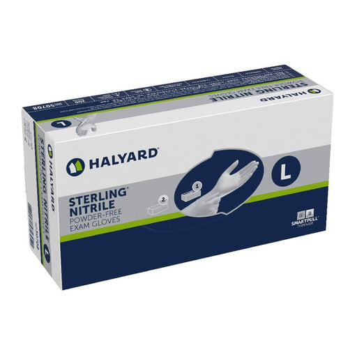O&M Halyard O&M Halyard 33027 Gloves Sterling Nitrile X-Small 100 eaches/bx 4 Supplies reLink Medical