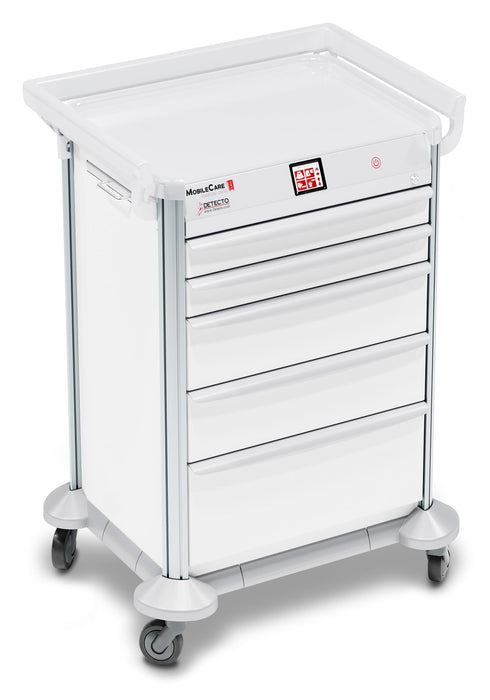 Detecto Detecto 2020151 Mobile Car Medical Cart White Electronic Supplies reLink Medical