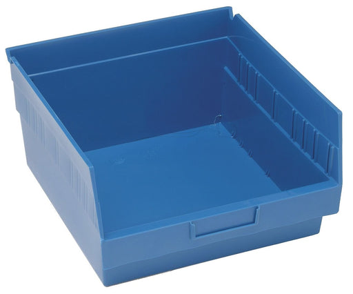 Quantum Medical Quantum Medical QSB809BL Shelf Bin 11 5/8" x 11 1/8" x 8" Blue Supplies reLink Medical