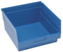Quantum Medical Quantum Medical QSB809BL Shelf Bin 11 5/8" x 11 1/8" x 8" Blue Supplies reLink Medical