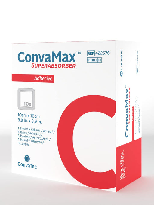 Convatec Convatec 422576 Superabsorber Dressing Adhesive 3.9" x 3.9" Supplies reLink Medical