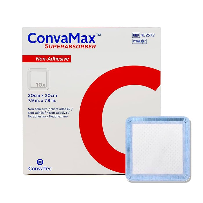 Convatec Convatec 422572 Superabsorber Dressing Non-Adhesive 8" x 8" Supplies reLink Medical