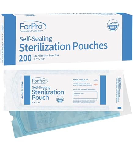 O&M Halyard O&M Halyard 48517 Sterilization Pouch Heat Seal Paper 2‚¾ " x 5‚¾ Supplies reLink Medical