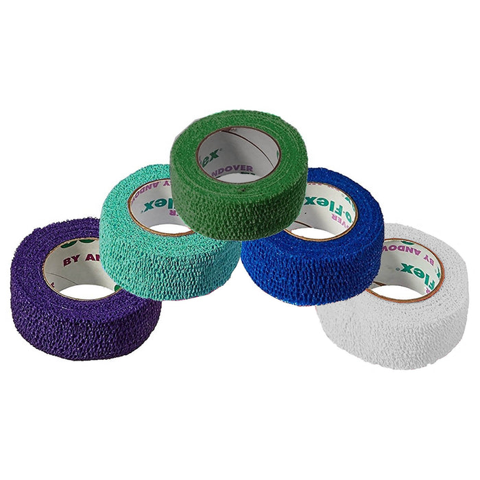 Andover Healthcare Inc. 5100RB-030 Self-Adherent Wrap 1" x 5 yds