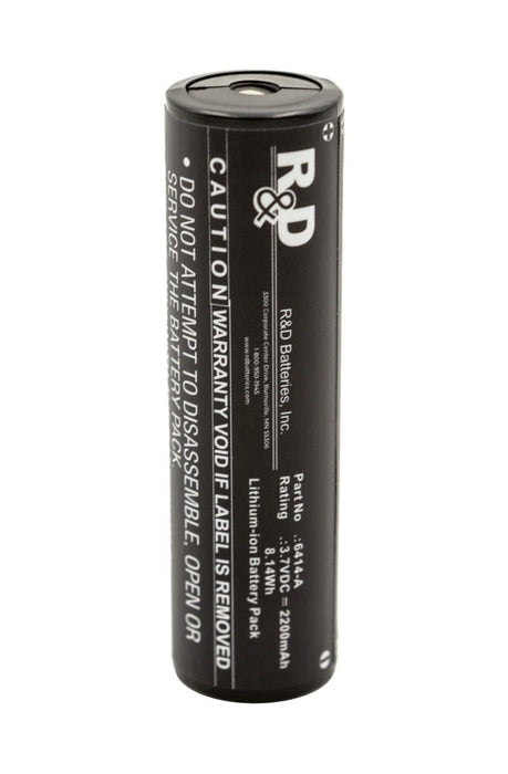 R&D Batteries 6414-A 3.7 Volt 2.2Ah Li-Ion Battery