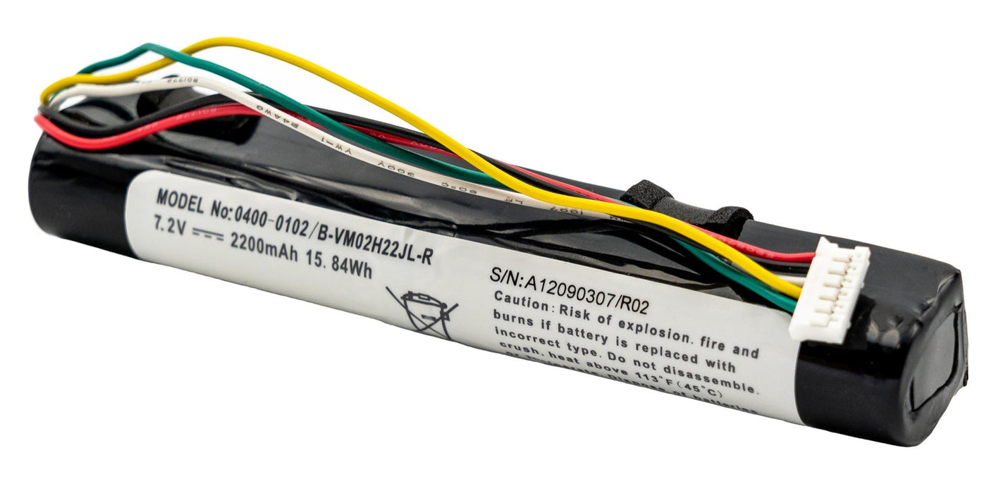 R&D Batteries 6424 7.2 Volt / 2.2Ah Li-Ion Battery - Retrofit