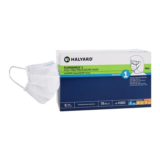 O&M Halyard O&M Halyard 41802 Fog-Free Procedure Mask 50/bx 10 Supplies reLink Medical