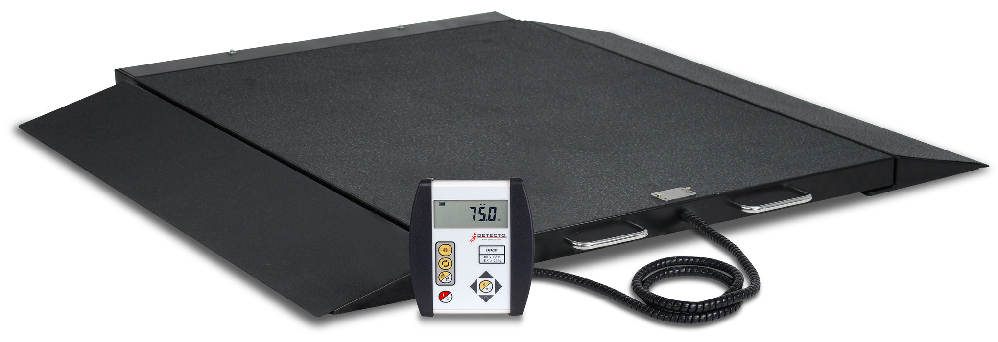 Detecto Detecto 6600-AC 6600 Portable Bariatric Wheelchair Scale w/ AC Scales reLink Medical