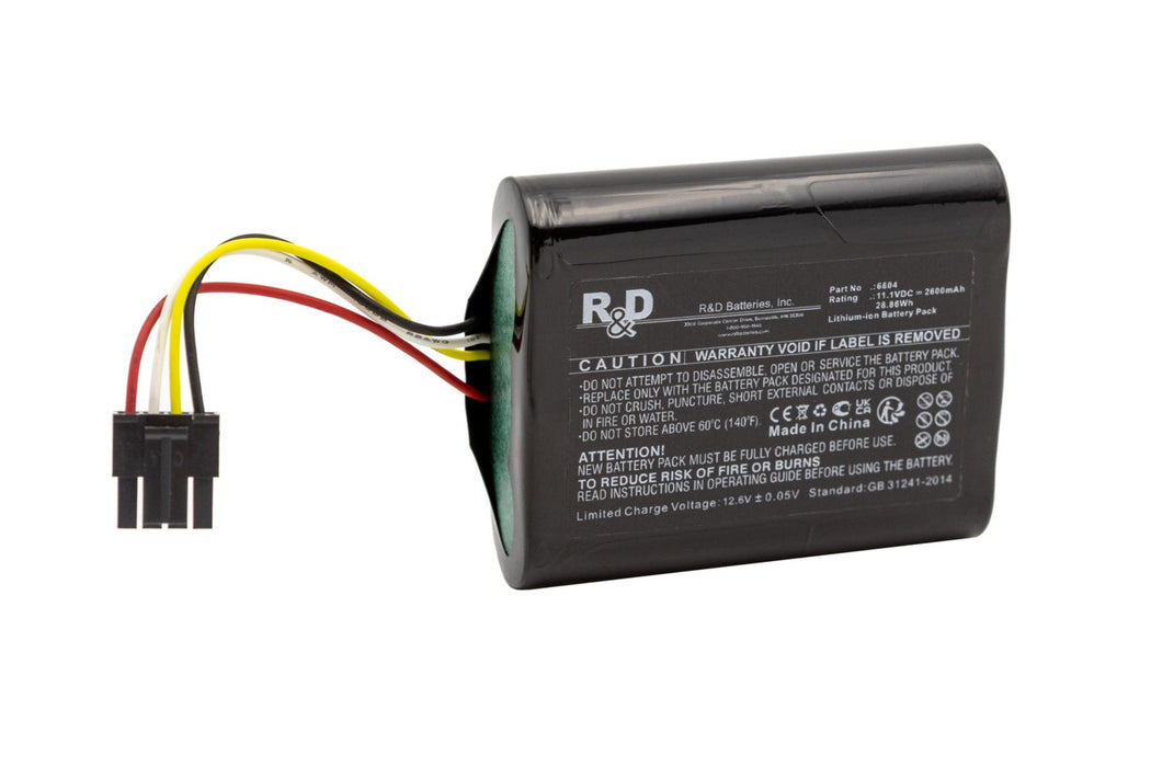 R&D Batteries R&D Batteries 11.1 Volt 2.6Ah Li-Ion