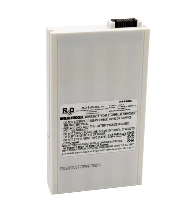 R&D Batteries 6656-A R&D Batteries 14.8 Volt 4.6Ah Li-Ion