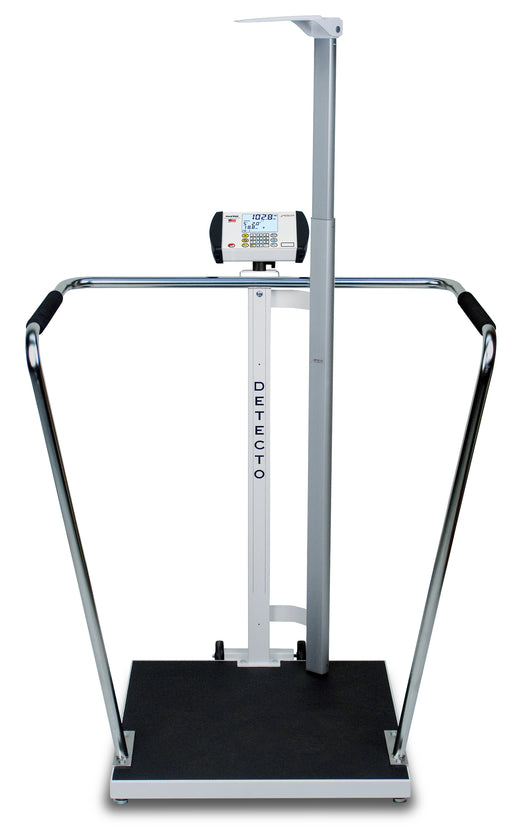 Detecto Detecto 6857DHR Digital Bariatric Handrail Scale 1000lbs Capacity Scales reLink Medical