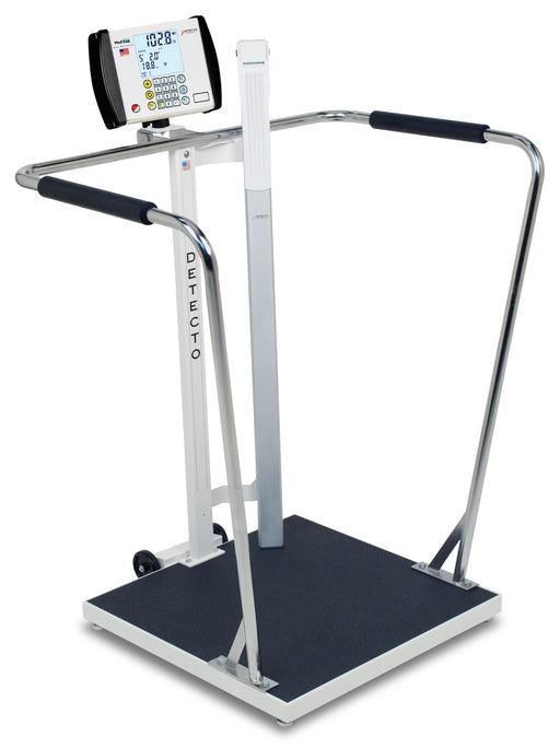 Detecto Detecto 6857DHR Digital Bariatric Handrail Scale 1000lbs Capacity Scales reLink Medical