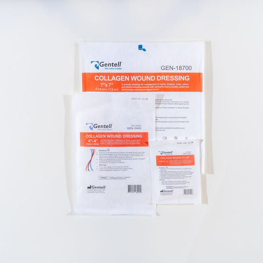 Gentell Gentell GEN-18200 Collagen Wound Dressing 2" x 2" Supplies reLink Medical