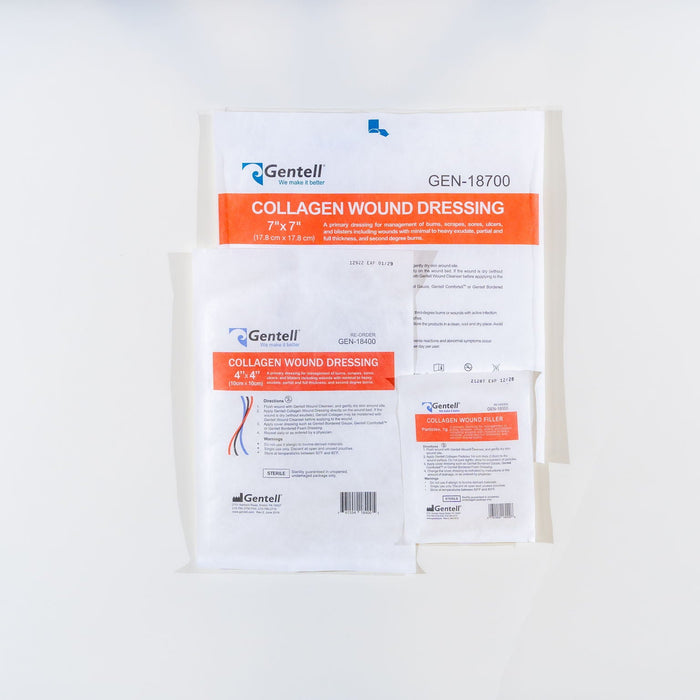 Gentell Gentell GEN-18200 Collagen Wound Dressing 2" x 2" Supplies reLink Medical