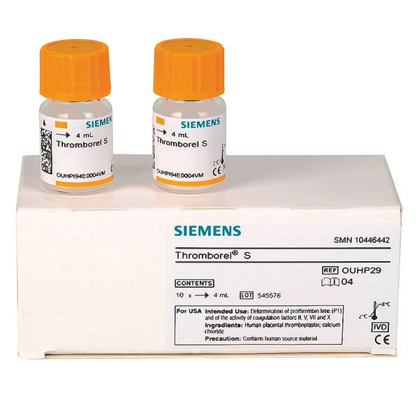 Siemens Diagnostics Siemens Diagnostics 10873565 Coagulation Reagent Thromborel S Clinical Lab reLink Medical