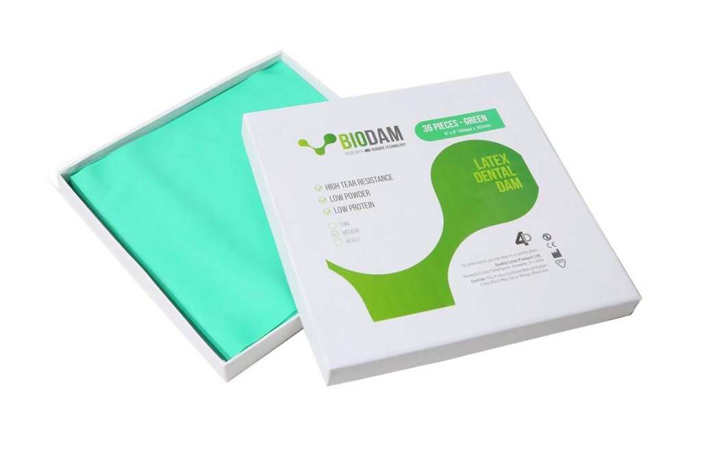 Four D Rubber Co Ltd Four D Rubber Co Ltd 15501 Hygenic Latex Dental Dam 6x 6¢‚¬Å“ Supplies reLink Medical