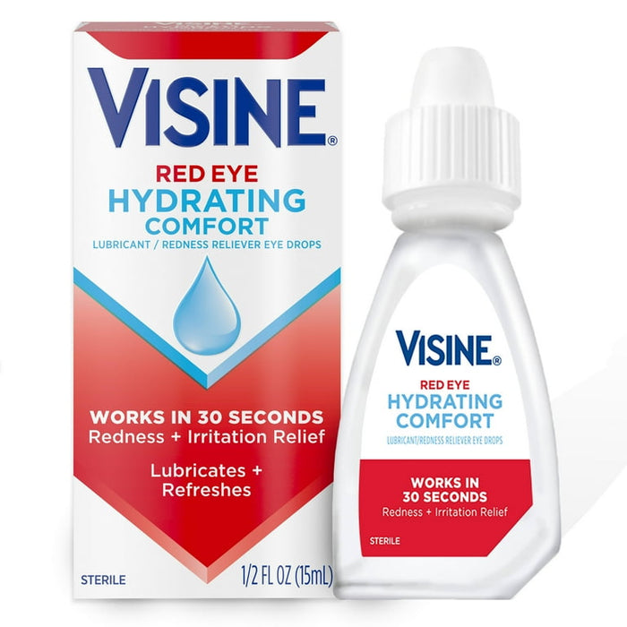 Kenvue Kenvue 49386 VISINE Redness Reliever Eye Drops 0.5 fl oz 12/pk 3 Supplies reLink Medical