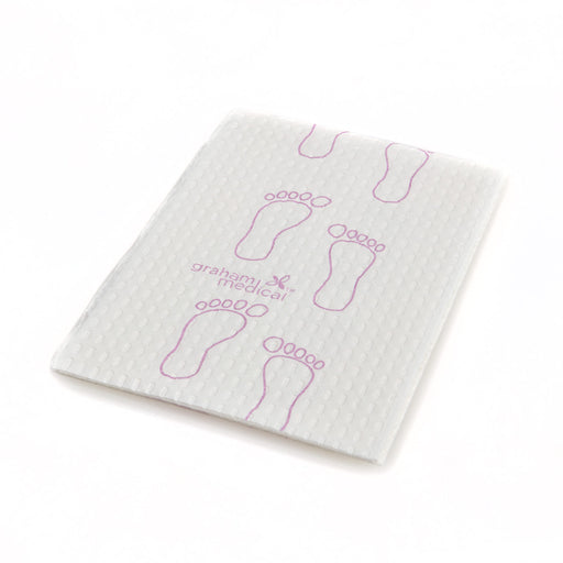 Graham Medical Graham Medical 70194N Polyback Towel 13‚½" x 18" Mauve Footprint Supplies reLink Medical