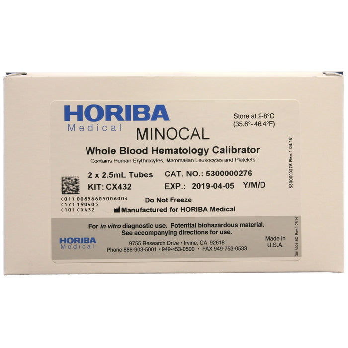 HORIBA Instruments, Inc. HORIBA Instruments Inc. 5300100622 TCA Calibrator Part Negative Supplies reLink Medical