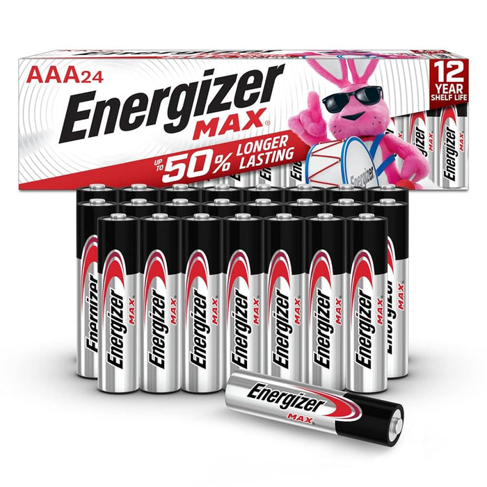Energizer Energizer Battery Inc. E92 Battery Max AAA Alkaline 24/bx 6 Batteries reLink Medical
