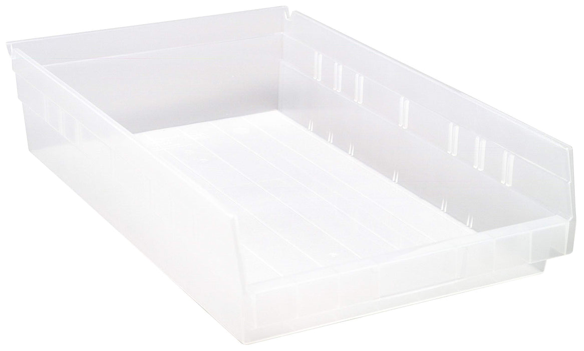 Quantum Medical Quantum Medical QSB110CL Shelf Bin 17 7/8" x 11 1/8" x 4" Clear Supplies reLink Medical