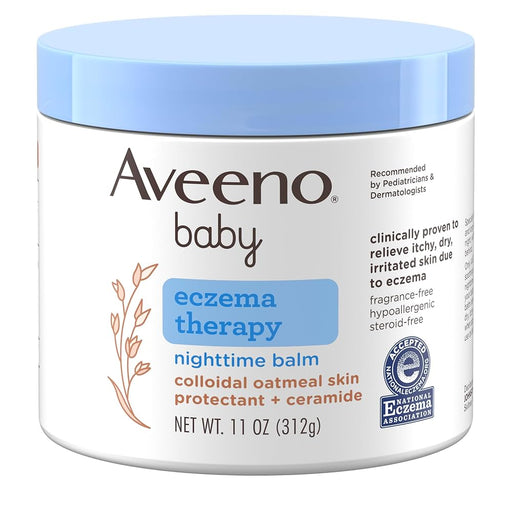Kenvue Kenvue 118760 Aveeno Baby Eczema Therapy Night Time Balm 5.5 oz Supplies reLink Medical