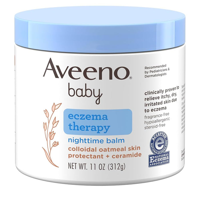 Kenvue Kenvue 118760 Aveeno Baby Eczema Therapy Night Time Balm 5.5 oz Supplies reLink Medical