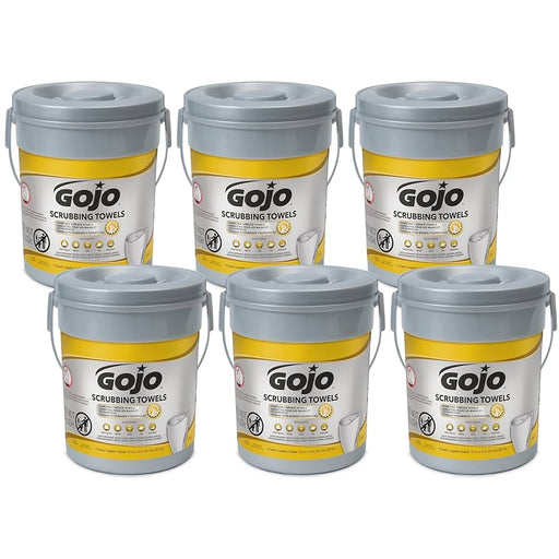 GOJO Industries GOJO Industries Inc. 6396-06 Scrubbing Towels Lemon Scent Supplies reLink Medical