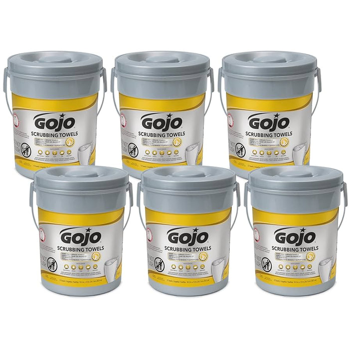 GOJO Industries GOJO Industries Inc. 6396-06 Scrubbing Towels Lemon Scent Supplies reLink Medical