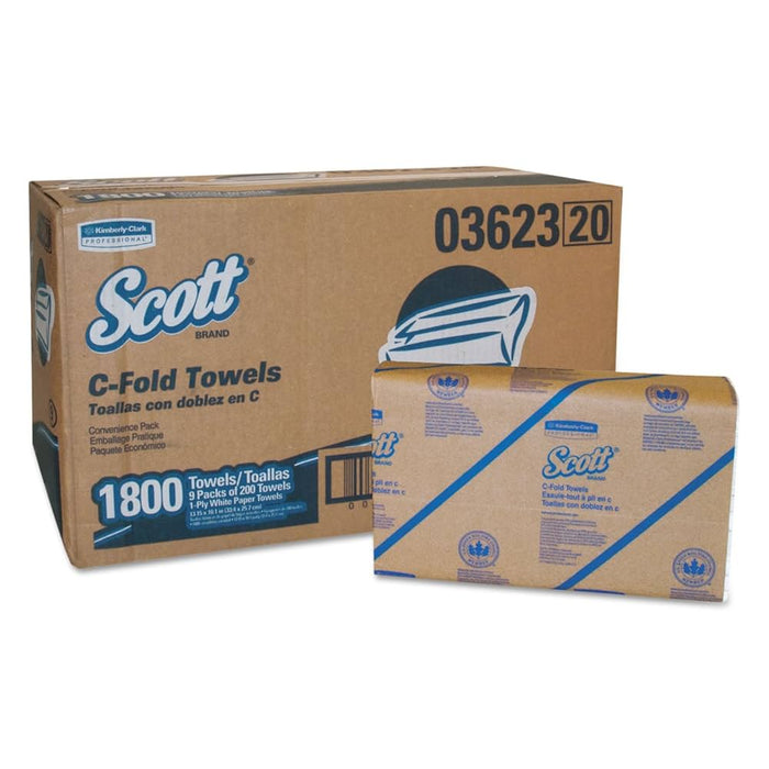 Kimberly-Clark Professional Kimberly-Clark Professional 03623 Scott C-Fold Paper Towels 1-Ply Supplies reLink Medical