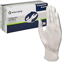 O&M Halyard O&M Halyard LFS511MD Gloves Size Medium 9.5" Long Ambidextrous Supplies reLink Medical