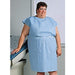 TIDI Products, LLC TIDI Products LLC 918158 Gown 40" x 44" Blue 2-Ply Scrim Latex Supplies reLink Medical
