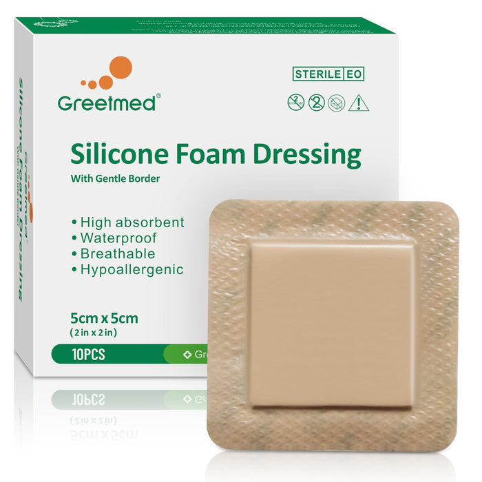 Links Medical Products, Inc. Links Medical Products Inc. SF2X2B Silicone Foam Border Dressing 2" Supplies reLink Medical