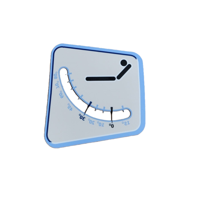 iMedical CareAssist LB342L Label, Head Angle Indicator, LH, OEM 72821