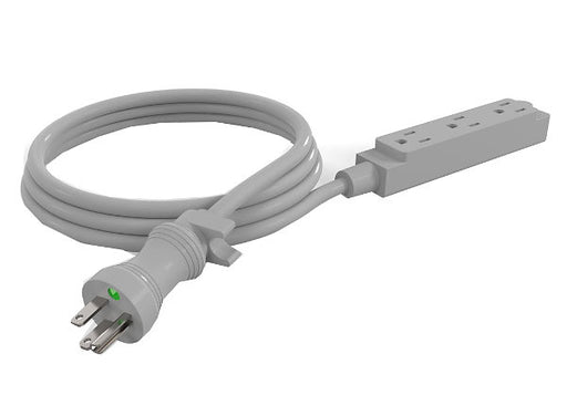 Capsa Healthcare Capsa Healthcare 575324 Cord Extension Triple Tap 9ft Hosp Supplies reLink Medical