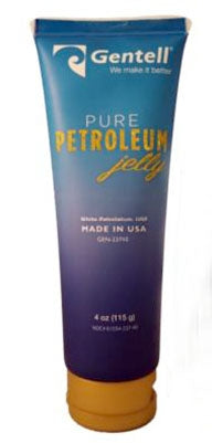 Gentell GEN-23740 Pure Petroleum Jelly 4 oz Tube White Petrolatum