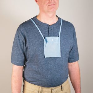 Graham Medical Graham Medical 75243 Patient Monitor Pouch Disposable Blue 4.5" x Supplies reLink Medical