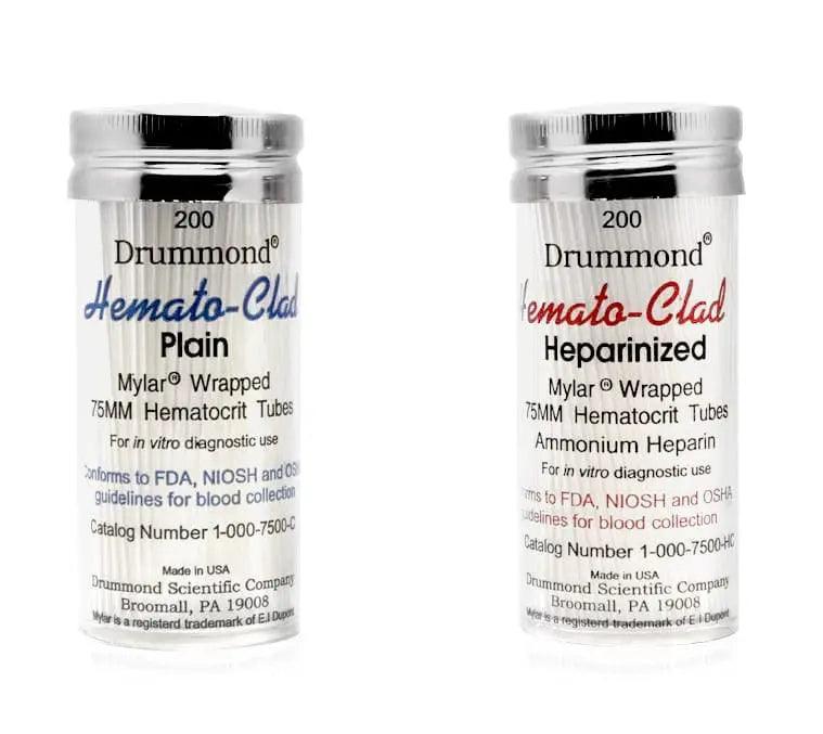 LW Scientific LW Scientific 75mm Mylar Clad Microhematocrit Tubes Research Lab reLink Medical