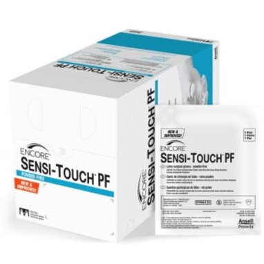 Ansell Ansell 7826PF Surgical Gloves Powder-Free Latex Beaded Size 8 50 Supplies reLink Medical