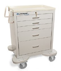 Lakeside Manufacturing, Inc. Lakeside Manufacturing Inc. C-524-K-1G Cart 5 Drawer Drawer Medical Furniture reLink Medical