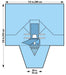 O&M Halyard O&M Halyard 79219 Laparoscopy Drape 112" x 30" 124" Non-Sterile Supplies reLink Medical
