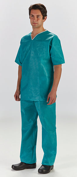Graham Medical Graham Medical 80495 Scrubs Set Shirt & Pants V-Neck No Pocket Supplies reLink Medical