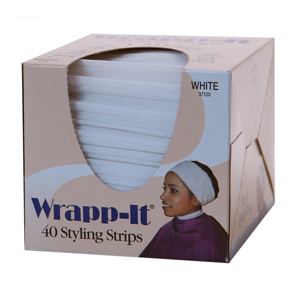 Graham Medical Graham Medical 37100 Wrapp-It Styling Strips White 40/bx Supplies reLink Medical