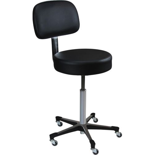 Blickman Industries Blickman Industries 1021113225 Exam Stool 1113 Black Leg Aluminum Medical Furniture reLink Medical