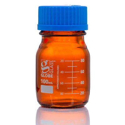 Globe Scientific, Inc. Globe Scientific Inc. 8110250 Bottle Amber Media Globe Glass Supplies reLink Medical