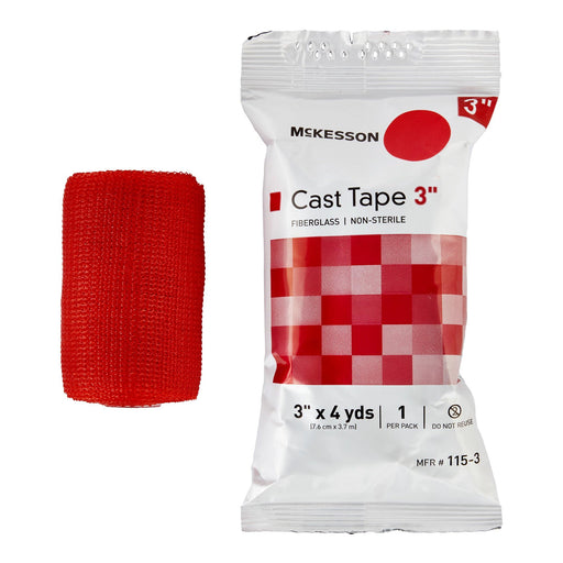BSN Medical/Jobst BSN Medical/Jobst 4803 Cast Tape 3" x 4 yds Red 10 Supplies reLink Medical