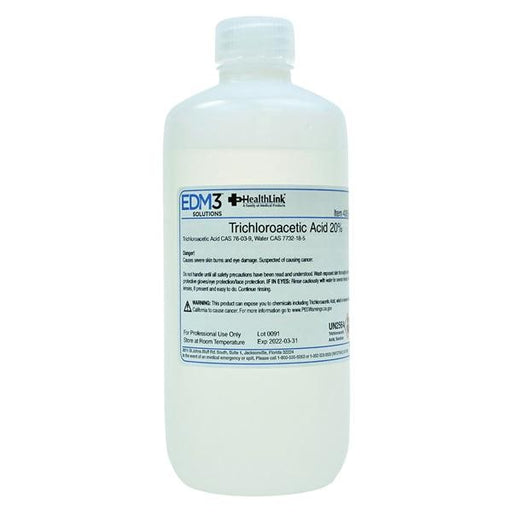 EDM3 Company LLC EDM3 Company LLC 400554 Trichloroacetic Acid 20% 16 Supplies reLink Medical