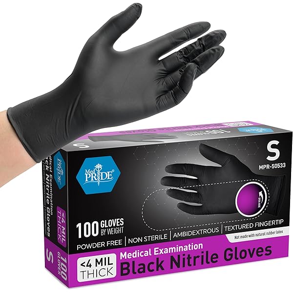 Innovative Healthcare Corp., Inc. Innovative Healthcare Corp. Inc. 186300 Gloves Exam Large Black Supplies reLink Medical