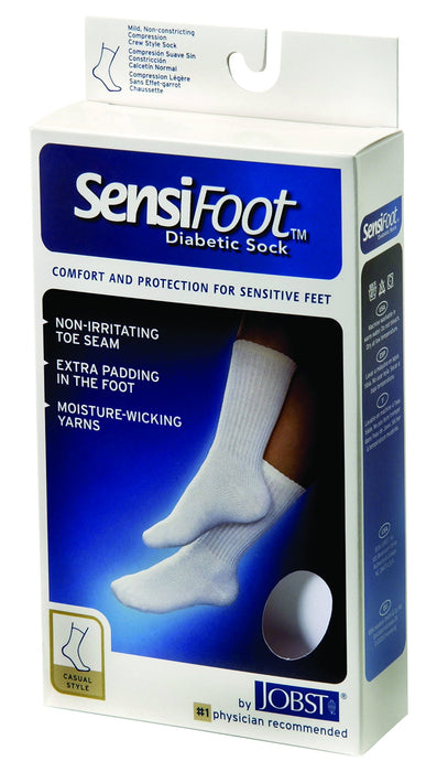 BSN Medical/Jobst 110838 Diabetic Sock Crew Style Closed Toe