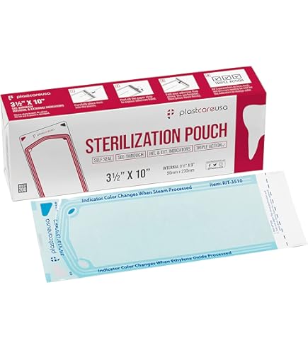 O&M Halyard O&M Halyard 48514 Sterilization Pouch Heat Seal Paper 11‚¾ " x 19‚¾ Supplies reLink Medical